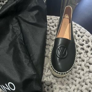 Valentino espadrilles new , size 38 black !